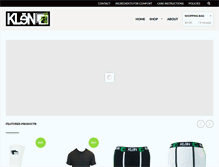 Tablet Screenshot of klenlaundry.com